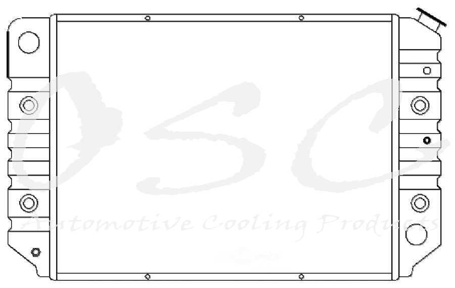 OSC 850 Radiator