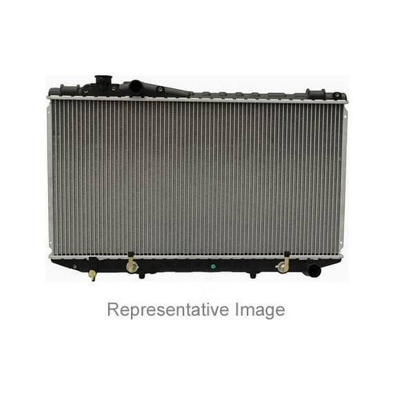 OSC Automotive 13127 Radiator For Nissan Cube, Factory Finish Plastic Tank