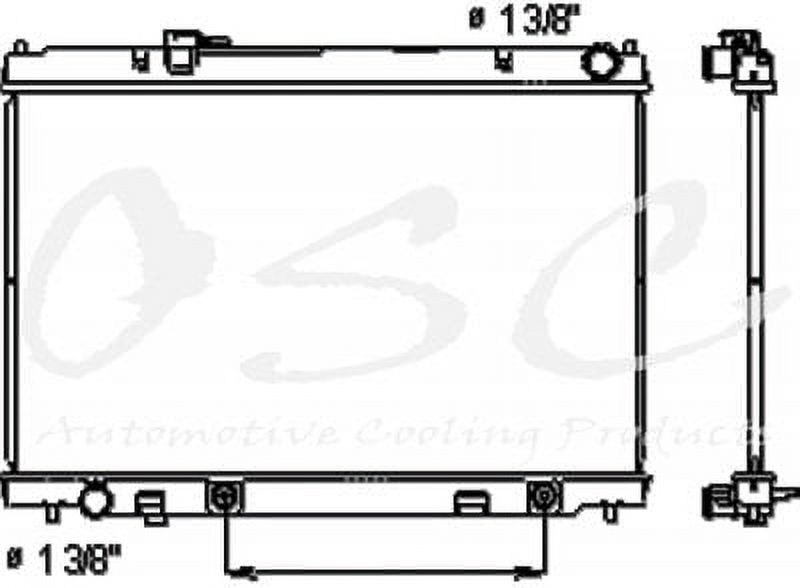 OSC Cooling Products 2780 New Radiator