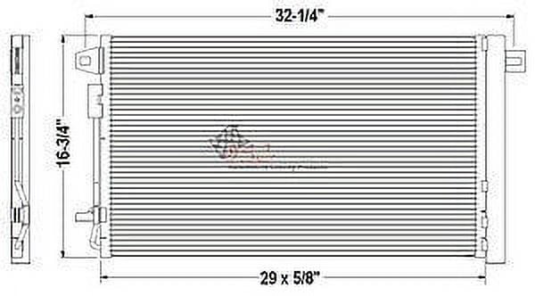 OSC Cooling Products 3649 New Condenser