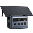 thumbnail image 1 of OSCAL 1800W Solar Generator with 1024Wh LiFePO4 Power Station & 1x500W Solar Panel – Home Backup, Camping Power Source, 1 of 12