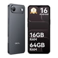 thumbnail image 1 of OSCAL FLAT 3C Unlocked Cell Phone, Android 16 T-Mobile Phone with 6.56" HD+ Display, 5000mAh Battery, 16(4+12)+64GB/1TB Expandable, 32MP Rear Camera, IP54, Black, 1 of 11