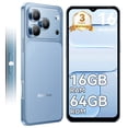 thumbnail image 1 of Blackview WAVE 7C Unlocked Cell Phone,Android 16 T-Mobile Smartphone,16GB+64GB/2TB Expandable,6.56" Display,5000mAh Battery,32MP Camera,Dual SIM,IP54,3-Year Warranty,Blue, 1 of 12