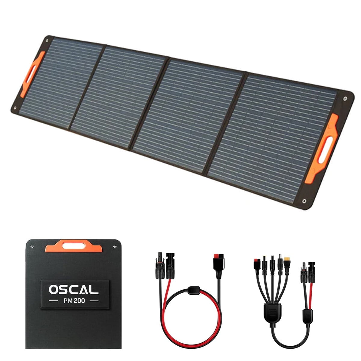 OSCAL PM 200W Foldable Solar Panel Portable IP65 With Type-C QC3.0