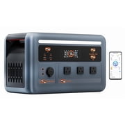 OSCAL PowerMax 1800 Solar Generator, 1024Wh LiFePO4 Battery, 1800W AC 3200W Surge, 11 Outlets, APP Control