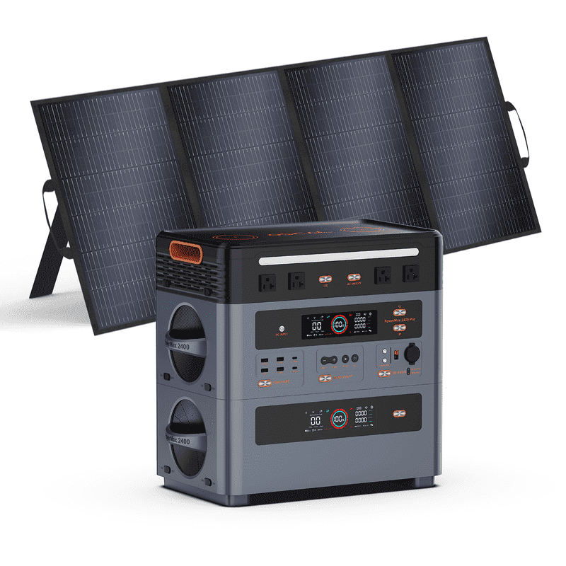 OSCAL PowerMax 2400 Portable Power Station, 1872Wh LiFePO4 Battery