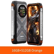 OSCAL TANK 1 5G Rugged Smartphone,20000mAh Battery, 16GB 512GB,16GB 512GB-Orange