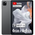 thumbnail image 1 of OSCAL tablet 10 Inch Tablet Pad 50 WiFi, Android Tablets WiFi 6, 2GB RAM 64GB ROM,Meteorite Grey/Blue, 1 of 5