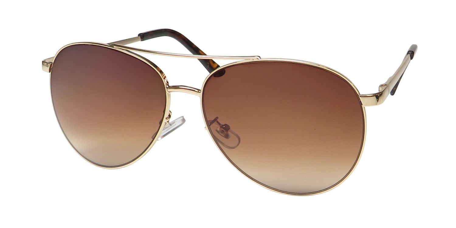 OSCAR DE LA RENTA OSCAR 3096 SUNGLASSES PILOT LOOK SHAPED LENSES CLASSIC DESIGN