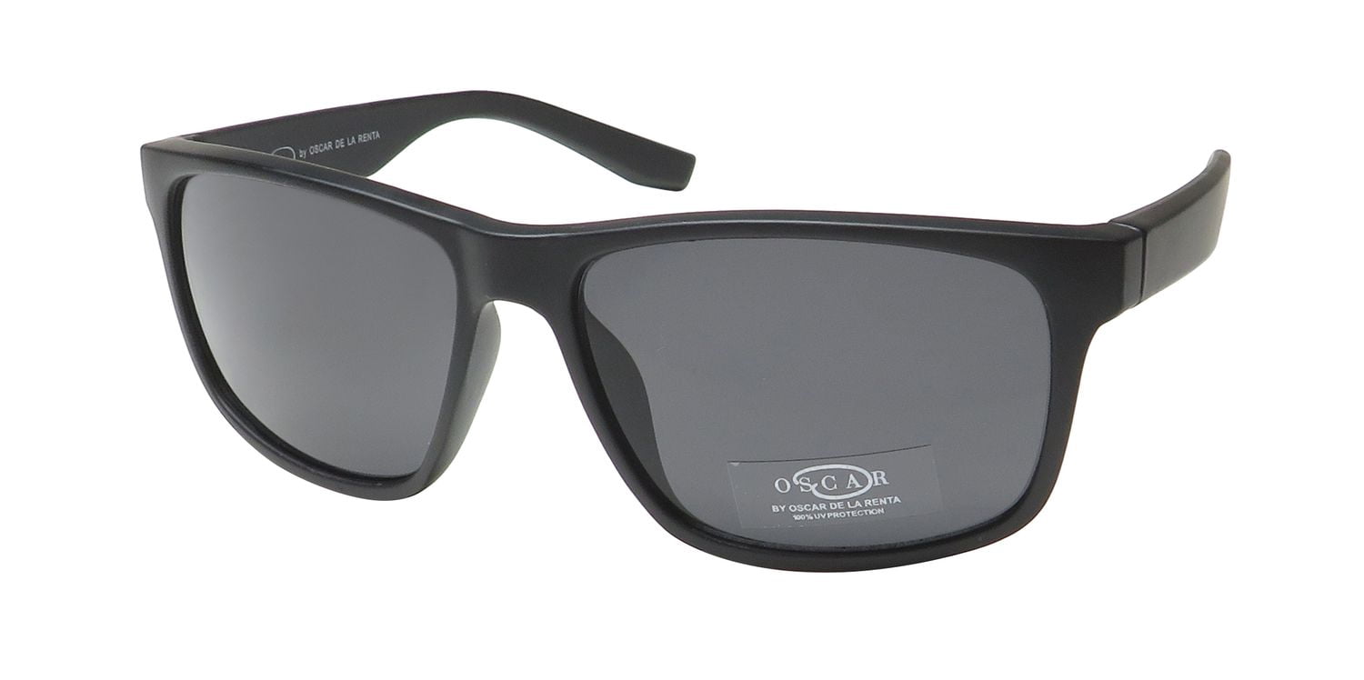 Oscar de la Renta Black 100% UV/UVB Polarized Round Sunglasses Gold Temple Oscar By Oscar De La Renta Lana Aviator w/ Gradient Lens  main image 2