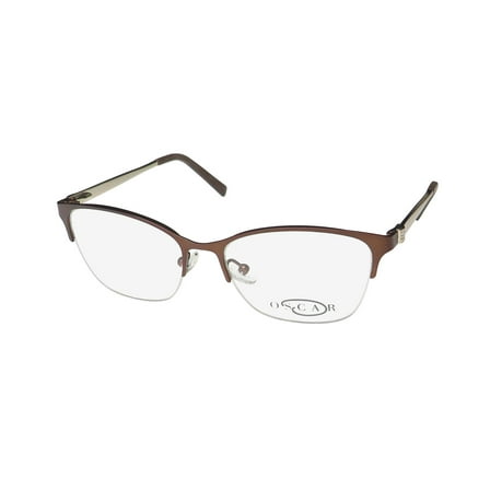 OSCAR DE LA RENTA OSL 468 HALF-RIM WOMENS/LADIES GENUINE EYEGLASS FRAME/GLASSES