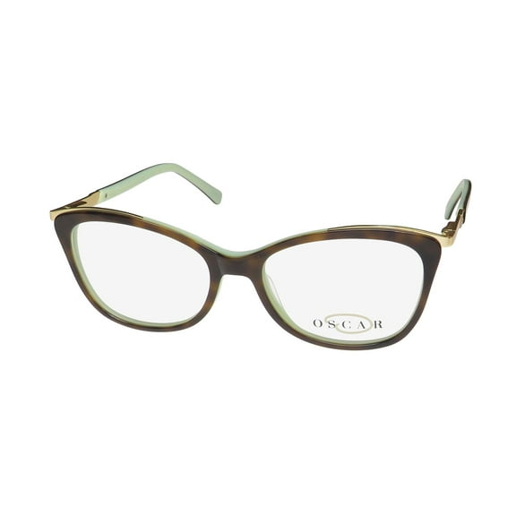 OSCAR DE LA RENTA OSL 472 CATEYE OVERSIZED STYLE DESIGNER EYEGLASS FRAME/GLASSES