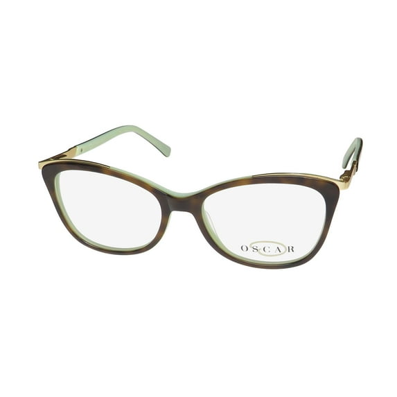 OSCAR DE LA RENTA OSL 472 CATEYE OVERSIZED STYLE DESIGNER EYEGLASS FRAME/GLASSES
