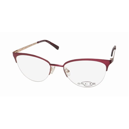 OSCAR DE LA RENTA OSL 475 EYEGLASS FRAME/GLASSES CAT-EYE SHAPED LENSES GENUINE