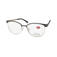 thumbnail image 1 of OSCAR DE LA RENTA OSL 736 EYEGLASS FRAME/GLASSES LARGE CATEYE LENSES AUTHENTIC, 1 of 1