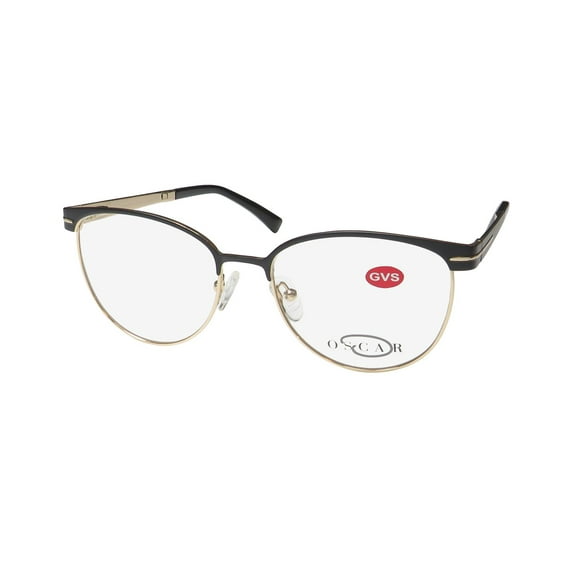 OSCAR DE LA RENTA OSL 736 EYEGLASS FRAME/GLASSES LARGE CATEYE LENSES AUTHENTIC