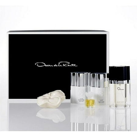 OSCAR de LA RENTA women 1.7 edt + 1.7 lotion + 1.7 gel + 3.5 soap + mini SET