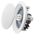 thumbnail image 1 of OSD Audio ICE520 6.5" Weather-Resistant Outdoor/ Indoor Dual Tweeter Stereo In-Ceiling Speaker, Single, 1 of 5