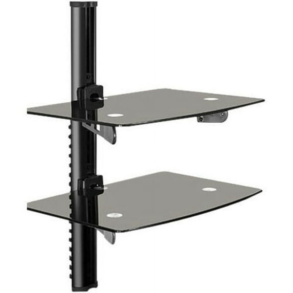 OSD Audio Wall Mount for DVD Player, Gaming Console, A/V Equipment, Black