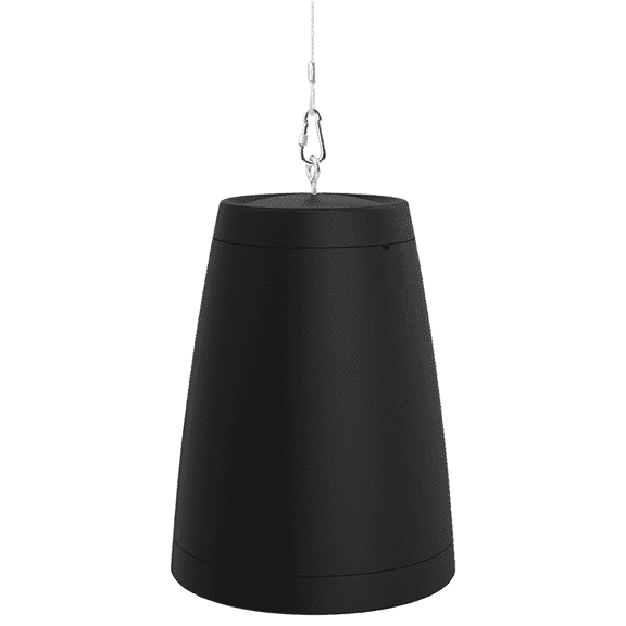 OSD Audio Nero ARC 4 Professional Hanging Pendant Speaker 60W, 4" Graphite Cone / .75 Silk Dome Tweeter, for Home or Commercial Applications, Safety Cable Suspension, Hardware Included, Black