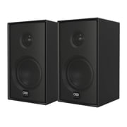 OSD Audio Nero MODQ2 3 Bookshelf Speaker Pair 100W, 3 Glass Fiber Woofer, 1 Silk Dome Tweeter