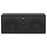 OSD Audio Nero MODQ3 LCR Bookshelf Speaker with Dual 3 Glass Fiber Woofers & 1 Silk Dome Tweeter, Single