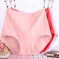 thumbnail image 1 of OSFVNOXV 3 Pack Cotton Hipster Panties for Women High Waisted Comfort Relax Fit Seamless Underwear XL-6XL, 1 of 4