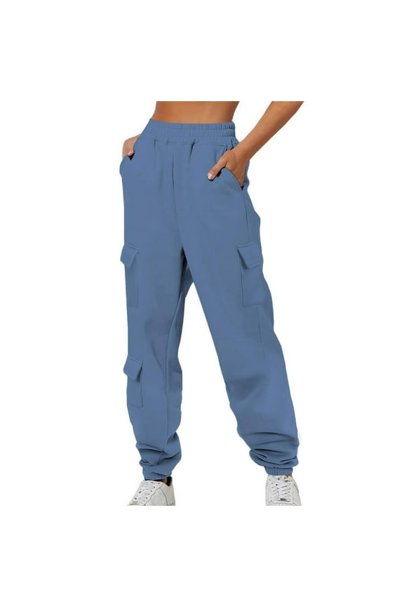 Anti-Pilling Jogger Sweatpants for Women with Deep Pockets - Lounge to Gym