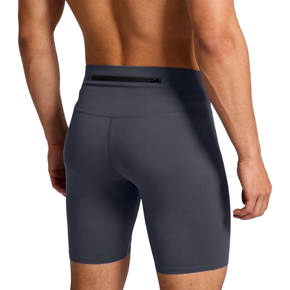 OSFVNOXV Bike Shorts for Men with Back Zippered Pockets Athletic Compression Shorts Quick Drying Running Bicycle Shorts