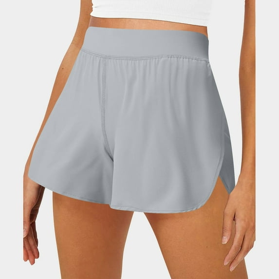 OSFVNOXV Biker Shorts for Women Casual High Waisted Solid Color Stretch Sports Workout Bottom for Beachwear Swimwear Mothers Birthday Gifts ,S-3XL