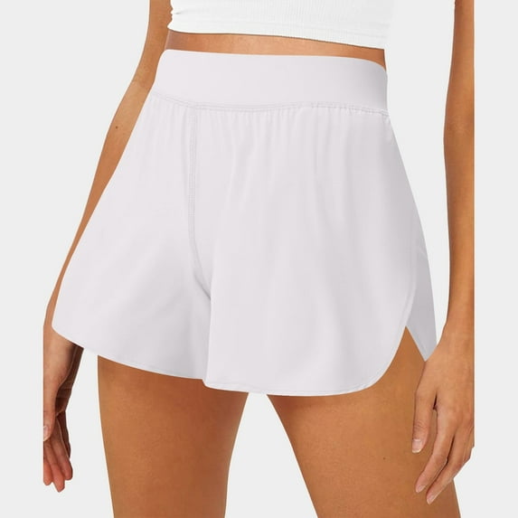 OSFVNOXV Biker Shorts for Women Casual High Waisted Solid Color Stretch Sports Workout Bottom for Beachwear Swimwear Mothers Birthday Gifts ,S-3XL