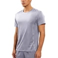 thumbnail image 1 of OSFVNOXV Compression Shirts for Men Big and Tall Athletic Gym Tees Moisture Wicking Nylon Stretchy Crewneck Workout Tops M-5XL, 1 of 8