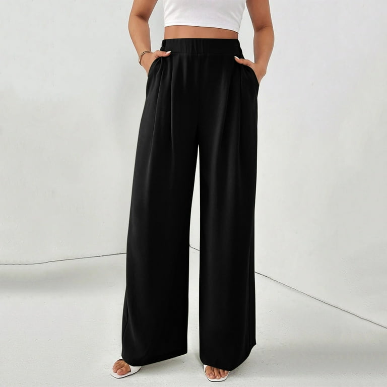 american eagle black dress pants Silk Drawstring Pant Black / XS