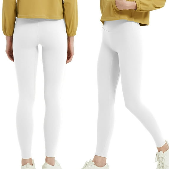 OSFVNOXV High Waist Yoga Pants for Women Seamless Comfort Waist Breathable Flared Legging for Gym Workout Bottom