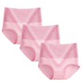 thumbnail image 1 of OSFVNOXV Hipster Underwear for Women Cotton Comfort Soft Seamless High Waisted Butt-Lifting Panties 3 Pack L-5XL, 1 of 2