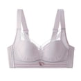 thumbnail image 1 of OSFVNOXV Lace Bralette for Women with Support,1/2 Cups Wireless Bandeau Bras,Seamless Wireless Full Figure Everyday Bras for Big Busted Women, 1 of 3