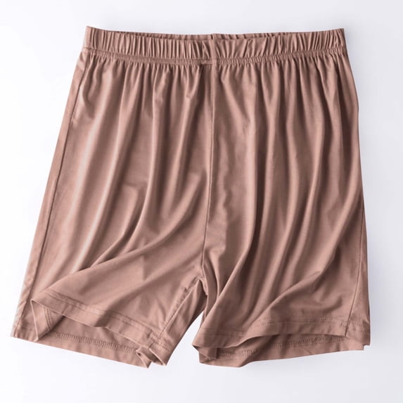OSFVNOXV Lounge Shorts for Women Casual Lightweight Elastic Waist Seamless Comfy Pajama Sleep Shorts