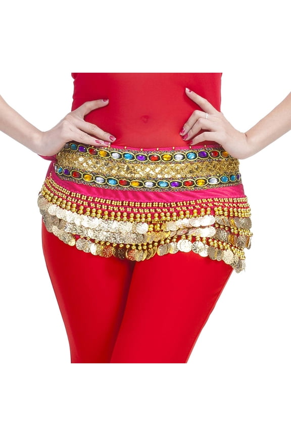 Mini Skirts for Petite Women Belly Dance Hip Scarf Belt Profession Velvet Performance Skirt Hip Wrap