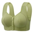 thumbnail image 1 of OSFVNOXV Plus Size Bras for Women Casual Open Front Full Figure Lace Bralette Wire-Free with Pads First Mothers Day Gift for New Mom ,36-50, 1 of 8