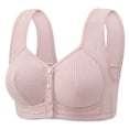 thumbnail image 1 of OSFVNOXV Plus Size Bras for Women Casual Open Front Full Figure Lace Bralette Wire-Free with Pads First Mothers Day Gift for New Mom ,36-50, 1 of 3