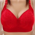 thumbnail image 1 of OSFVNOXV Plus Size Sports Bras for Women Wireless Push Up Bras Seamless Comfortable Padded Breathable Everyday Bras First Mothers Day Gift for New Mom ,46-52, 1 of 7