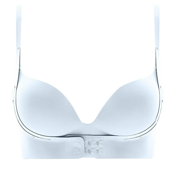 OSFVNOXV Push Up Bras for Women ,Seamless Minimizer Bra 1/2 Removable Cups Soft Supportive Curved Figure Bra