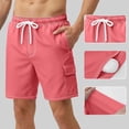 thumbnail image 1 of OSFVNOXV Swim Shorts for Men with Liner,5 Inch Summer Board Shorts Quick Drying Drawstring Beach Volleyball Shorts 2026, 1 of 5