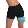 thumbnail image 1 of OSFVNOXV Swimwear Bottoms for Women Plus Size Tankini Boyshort Wide Leg Loose Fit Lounge Shorts Elastic Waist Comfortable Bathing Suit Bottom Mothers Day Gifts Mothers Birthday Gifts ,L-4XL, 1 of 4