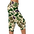 thumbnail image 1 of OSFVNOXV Women's Camo Capri Pants 3/4 Length High Waisted Joggers for Athletic Gym Running Hiking ,Sizes S-3XL, 1 of 6