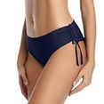 thumbnail image 1 of OSFVNOXV Womens Swimwear Bottom ,Low Rise Side Drawstring Swim Brief Swimwear Bikini Bottom, 1 of 3