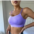 thumbnail image 1 of OSFVNOXV Workout Bras for Women Full Coverage Sports Bras High Support Wire-Free Seamless Adjustable Straps Breathable Yoga Bras, 1 of 3