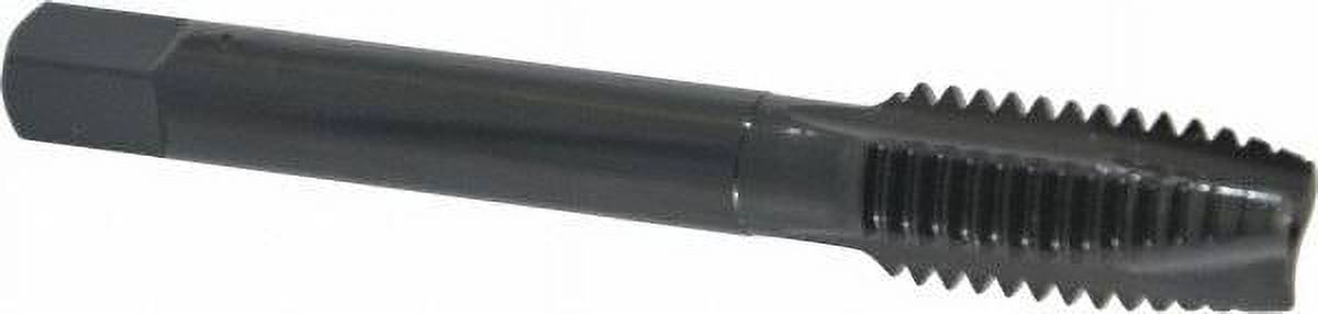 OSG 1/2-13 UNC H3 3 Flute Oxide Finish HSS Spiral Point Tap Plug Chamfer, Right Hand Thread, 3-3/8" OAL, 1-21/32" Thread Length, 0.367" Shank Diam, 3B Class of Fit, Series 105 - image 1 of 1