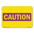 thumbnail image 1 of OSHA CAUTION RADIATION Sign - Process Hazards | Plastic Sign | Protect Your Business, Construction Site, Warehouse & Shop Area | Made in the USA, 1 of 5