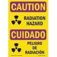 thumbnail image 1 of OSHA CAUTION RADIATION Sign - Radiation Hazard With Symbol | Decal | Protect Your Business, Work Site, Warehouse & Shop Area | Made in the USA, 1 of 5